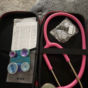 ProCardial Pink Glitter Stethoscope